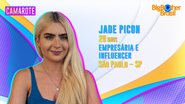 Jade Picon integra o 'Camarote' do 'BBB22' - Reprodução/TV Globo