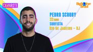 Pedro Scooby está no 'Camarote' do 'BBB 22' - Reprodução/TV Globo