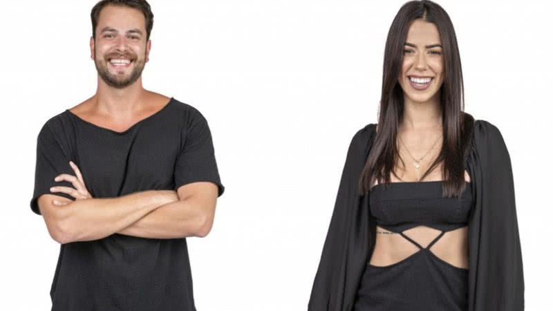 Gustavo e Larissa receberam a aprovação do público e entraram para o elenco do 'BBB22'. - Reprodução/Gshow