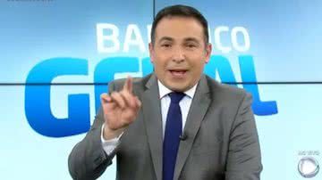 Reinaldo Gottino passa mal nos bastidores do 'Balanço Geral' - Record TV