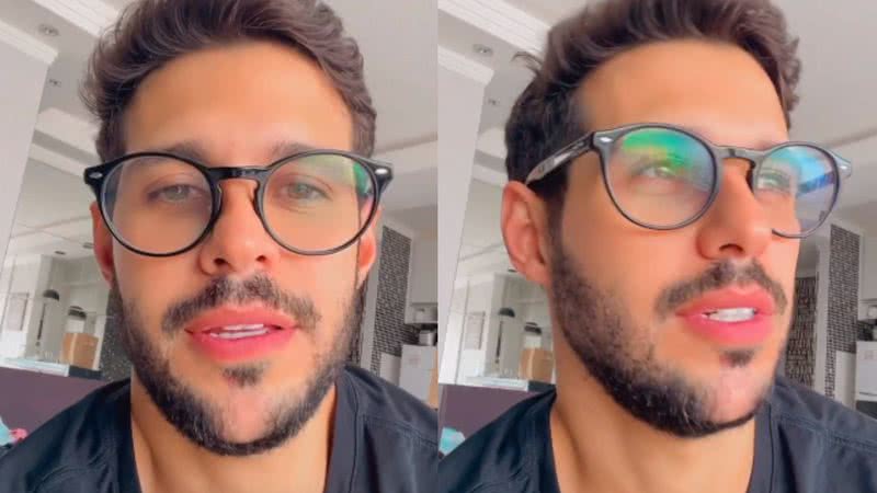 Rodrigo Mussi revelou que pegou estomatite - Instagram/@rodrigo.mussi