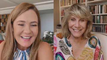 Adriana Esteves e Renata Sorrah foram as convidadas do 'Conversa com Bial' - Reprodução/TV Globo