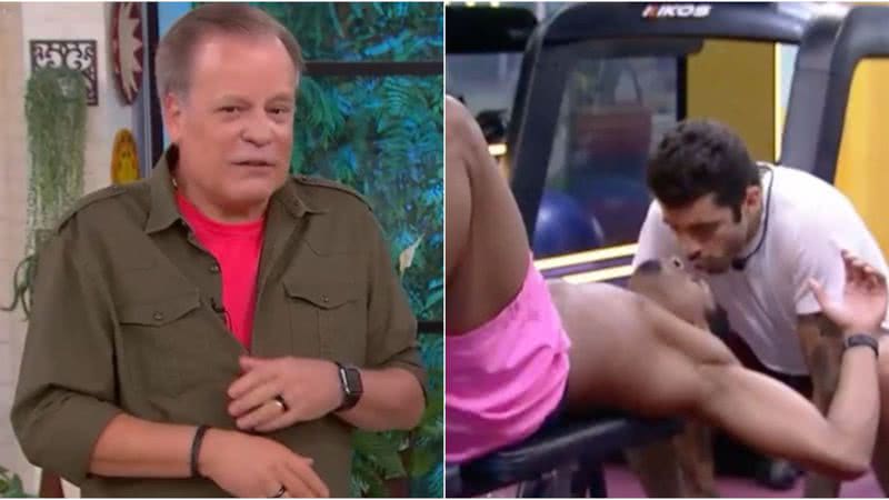 Chico Pinheiro comentou beijinho de Scooby em PA - Globo