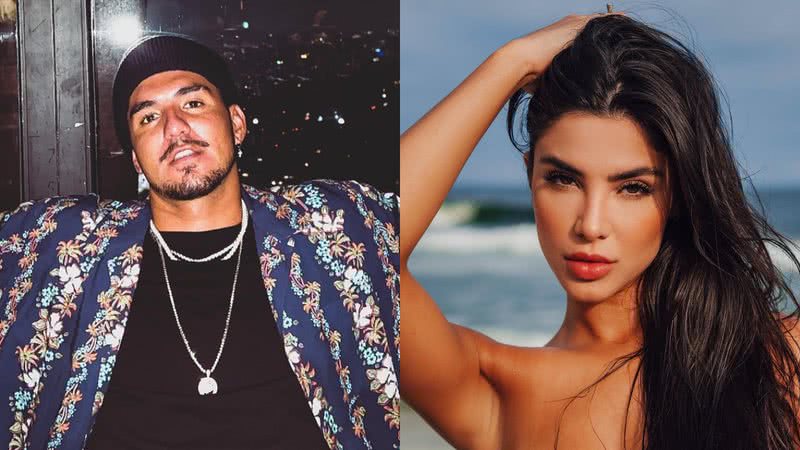 Gabriel Medina e Gabriela Versiani curtiram a companhia um do outro - Instagram/@gabrielmedina e @gabrielaversiani