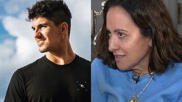 Simone Medina revela que filho, Gabriel Medina, ainda não voltou a falar com ela - Instagram/@gabrielmedina/ Reprodução Record