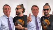 Latino se daclara para Bolsonaro após almoçar com ele - Instagram/@latino