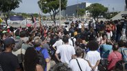 Manifestantes também protestaram contra as 23 mortes no Complexo da Penha - Tomaz Silva/Agência Brasil