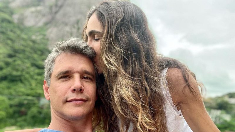 Márcio Garcia tem encontro romântico com esposa e fãs elogiam: ‘‘Casal ...