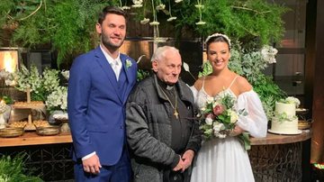 Padre de Nova Hamburgo realiza casamento do neto - Fernando Lacerda/Divulgação
