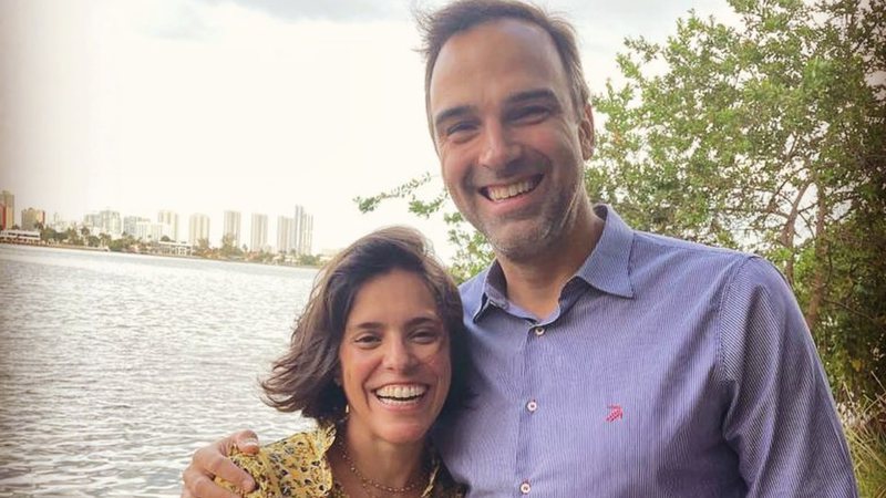 Ana Cristina e Tadeu Schmidt comemoraram aniversário de casamento - Instagram/@tadeuschmidt