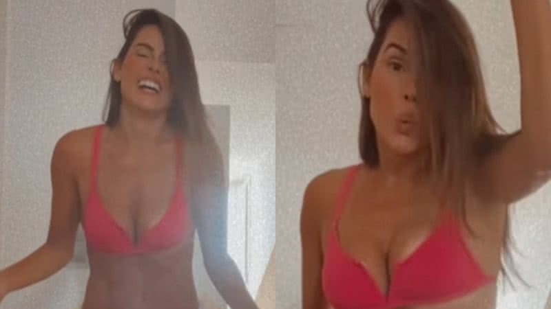 Deborah Secco faz dancinha e coleciona elogios na web. - Instagram/@dedesecco