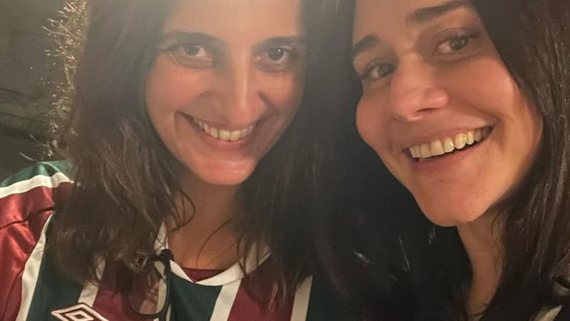 Alessandra Negrini e Kika Kalache crtem futebol respeitoso no Maracanã - Instagram/@alessandranegrini