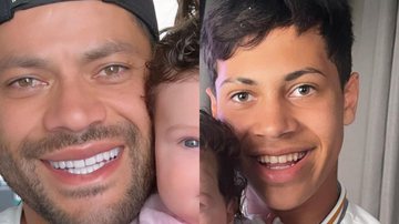 Hulk Paraíba encanta fãs ao postar fotos com a família. - Instagram/@hulkparaiba