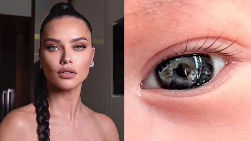 Bebê é fruto do relacionamento da modelo com Andre Lemmers - Instagram/@adrianalima