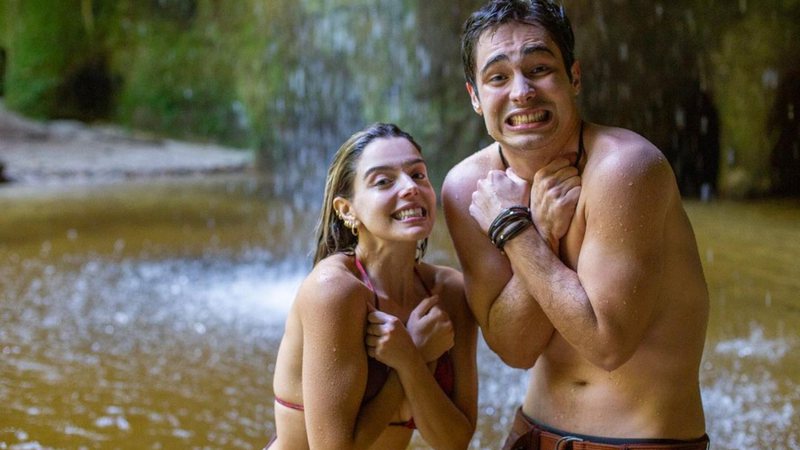 Giovanna Lancellotti e Danilo Mesquita fazem par romântico em 'Ricos de Amor' - Instagram/@gilancellotti