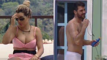 Deolane se irrita com Shayan apenas de cueca branca - Reprodução/Record TV