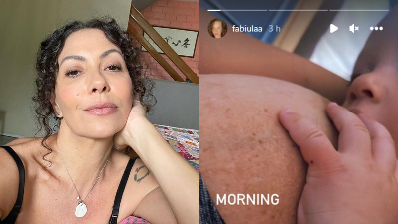 Fabiula Nascimento se lembrou da gravidez com linda foto - Instagram/@fabiulaa