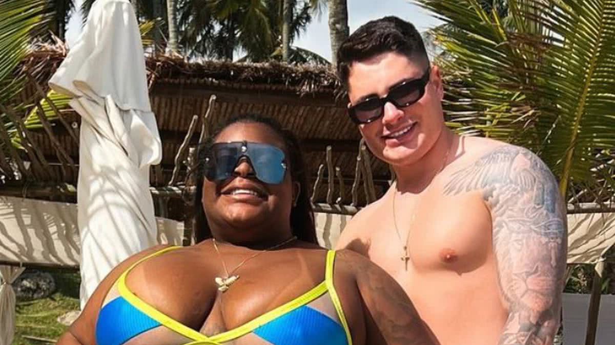 Jojo Todynho revela que foi a primeira namorada de seu marido: “Sem  experiência”