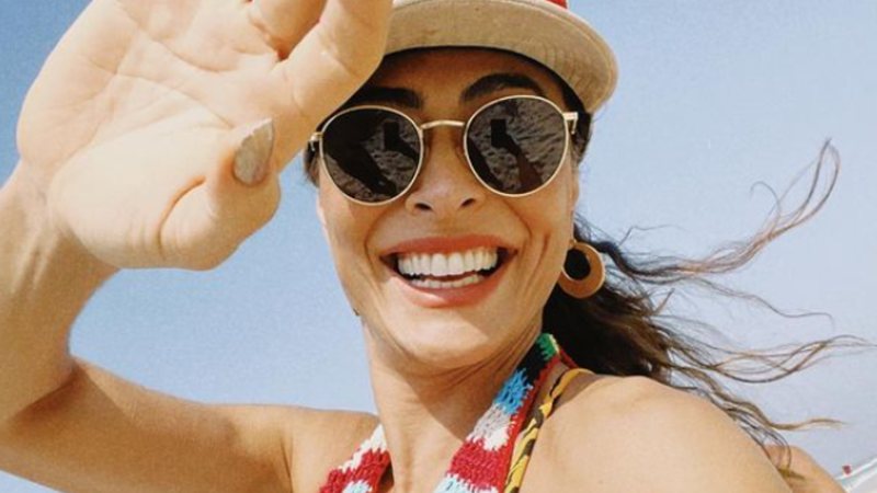 Juliana Paes curtiu um dia de sol e aproveitou para atualizar as redes sociais - Instagram/@julianapaes