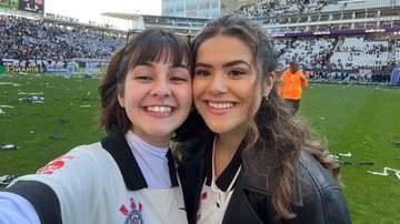 Maisa e Klara Castanho torcem para o Corinthians - Instagram/@maisa