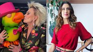 Paola Carosella é cotada para substituir Ana Maria Braga - Instagram/@anamaria16 e @paolacarosella