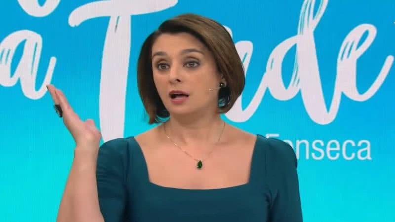 Apresentadora Catia Fonseca faz duras críticas contra A Fazenda - TV Band