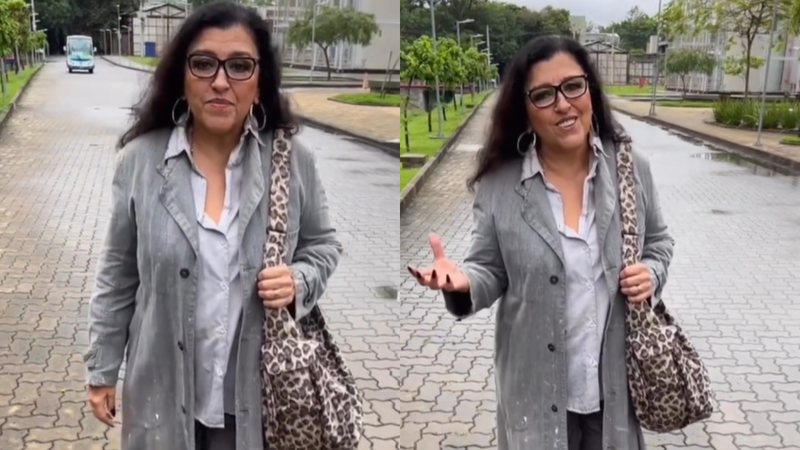 Regina Casé passou por um perrengue no embarque para Lisboa, em Portugal - Instagram/@reginacase