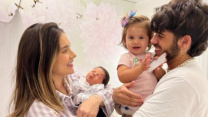 Virginia e Zé Felipe são pais de Maria Alice e Maria Flor - Instagram/@virginia