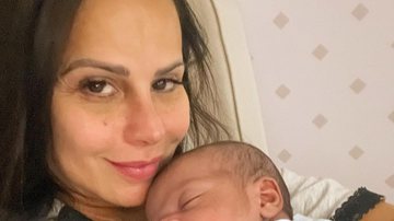 Viviane Araujo encantou os seguidores com o vídeo do filho. - Instagram/@araujovivianne
