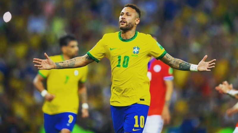 Neymar comemorou ao ser convocado para a Copa do Catar - Instagram/@neymarjr