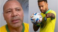 Neymar Pai mandou recado motivacional para o filho Neymar Jr - Instagram/@neymarpai/@neymarjr