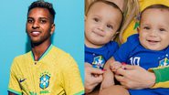 Rodrygo não mantém contato com os filhos gêmeos, Rayan e Ravy - Instagram/@rodrygogoes @pamyssouza