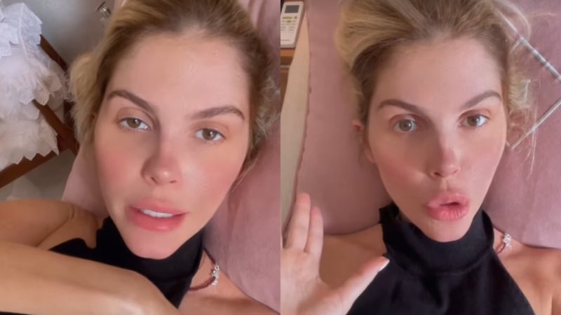 Bárbara Evans deu detalhes sobre a pós-cirurgia. - Instagram/@barbaraevans22