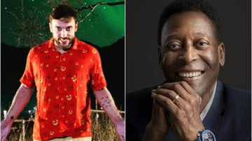 Leo Lins fez piada com a morte de Pelé - Instagram/Getty Images