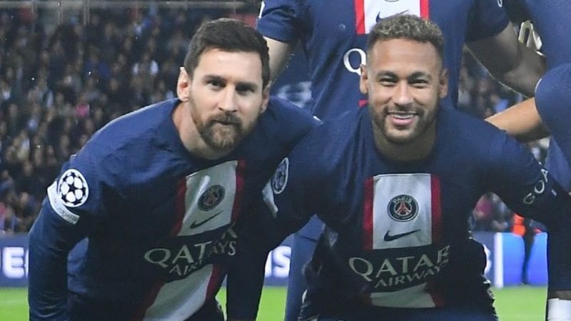 Messi e Neymar se aproximaram no Barcelona - Instagram/@psg