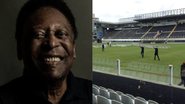 Movimentações na Vila Belmiro preocupam fãs de Pelé - Instagram/@pele e Twitter/@DiegoTorbesBage