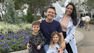 Thais Fersoza e Michel Teló compartilharam cliques das férias com a família - Instagram/@thaisfersoza