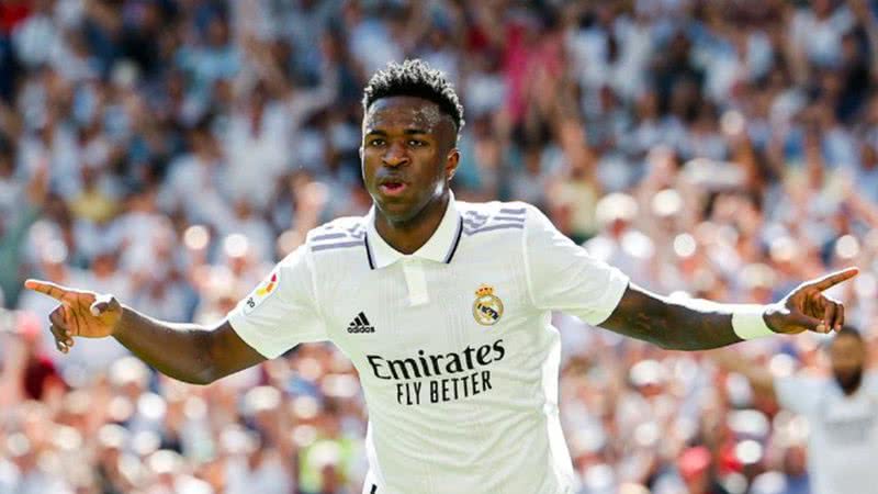 Vini Jr é alvo de provocação racista antes de clássico Real x Atlético - Twitter/@realmadrid