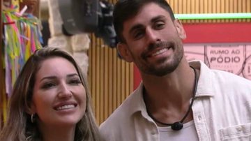 Amanda e Cara de Sapato formaram dupla no começo no BBB 23 - Reprodução/TV Globo
