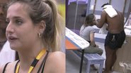 Bruna Griphao supostamente deu uma cotovelada em Amanda enquanto gesticulava e brothers pedem expulsão da atriz - TV Globo