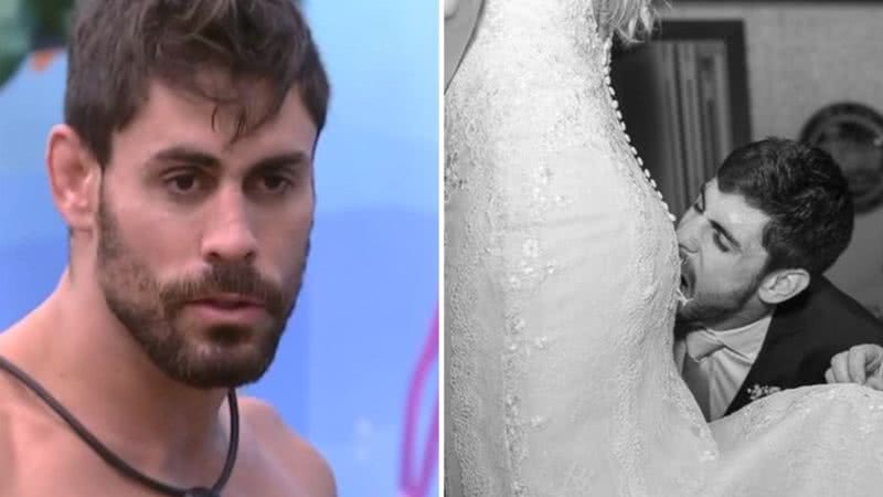 Cara de Sapato já foi casado com atual esposa de outro ex-BBB. - TV Globo e Instagram