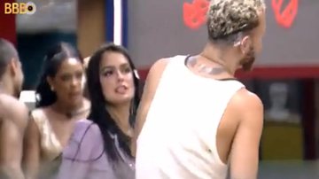 Larissa está sendo acusada de agredir Fred Desimpedidos no pós-festa - Globoplay