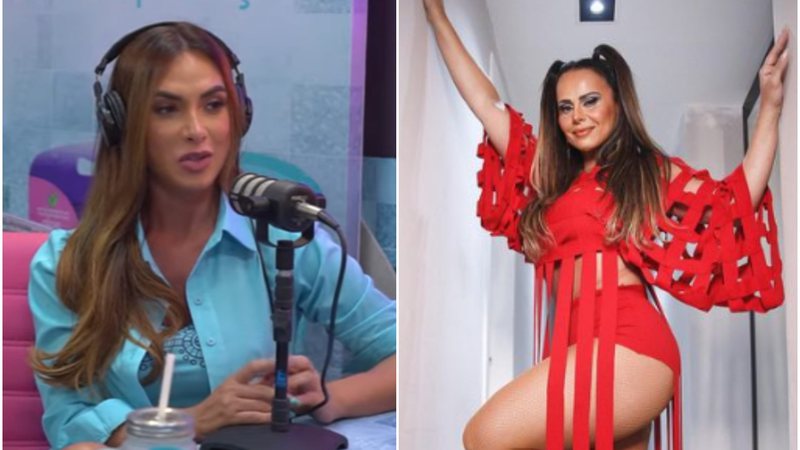 Nicole Bahls e Viviane Araujo eram rivais em 'A Fazenda 5' - YouTube/Instagram/@araujovivianne