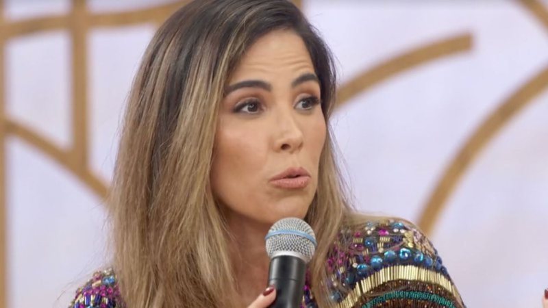 No 'Encontro', Wanessa desabafa sobre separação pela primeira vez - Reprodução/TV Globo