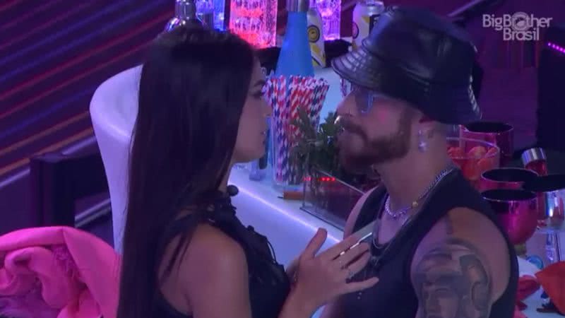 BBB23: Larissa e Fred têm DR em festa - Reprodução/Globo