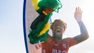 Brasileiro João Chianca vence etapa de Portugal do Mundial de surfe - Twitter/@WSLBrasil