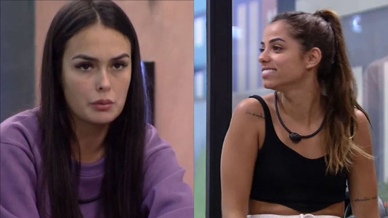 Possível interesse de brother em Key Alves surpreende Larissa - Reprodução/TV Globo