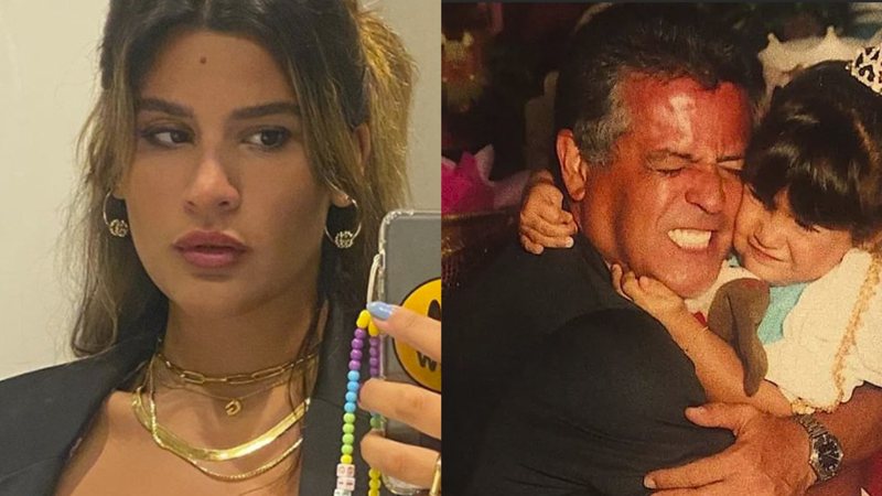 Giulia Costa se emocionou ao celebrar Marcos Paulo, que faria 72 anos nesta quarta-feira (1) - Instagram/@giuliacosta