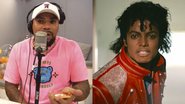 Naldo chocou a Internet ao revelar a proposta inusitada que recebeu para projeto de Michael Jackson - Rádio Band FM e Youtube/ Michael Jackson