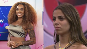 Patrícia Ramos chamou Key Alves de "escrota" e foi alvo de muitas críticas nas redes sociais - TV Globo